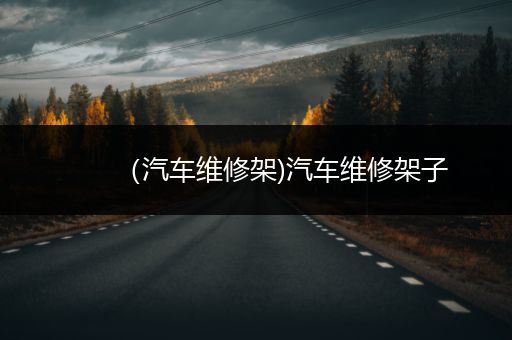 （汽车维修架)汽车维修架子