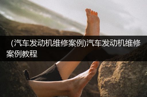 （汽车发动机维修案例)汽车发动机维修案例教程