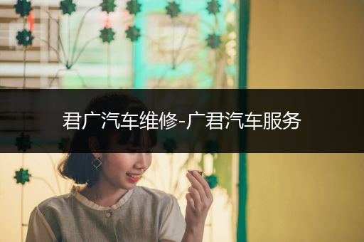 君广汽车维修-广君汽车服务