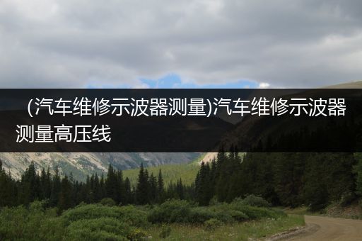 （汽车维修示波器测量)汽车维修示波器测量高压线