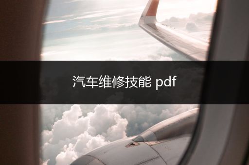 汽车维修技能 pdf